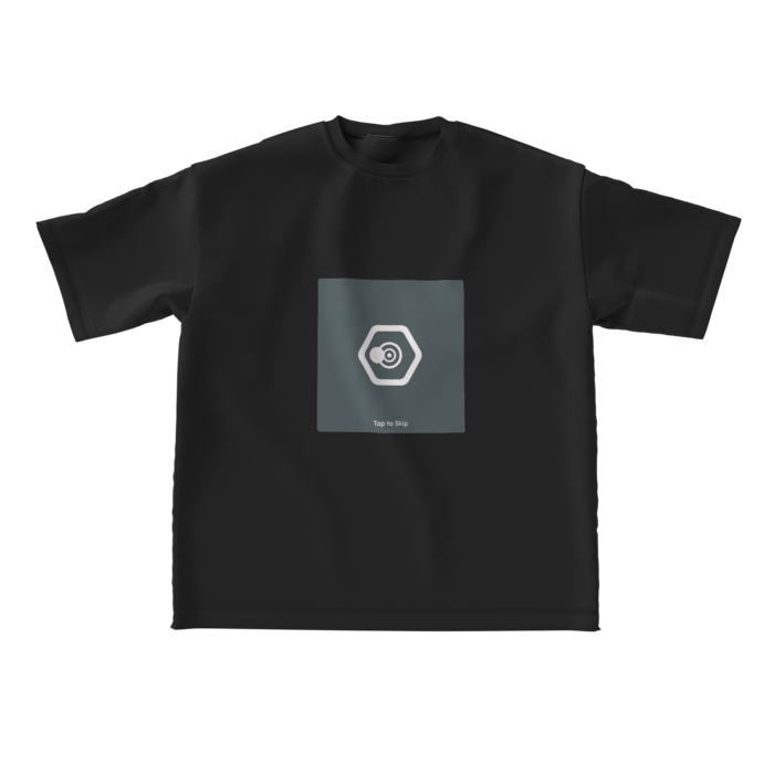 ビッグシルエットTシャツ - L - 正面(1)