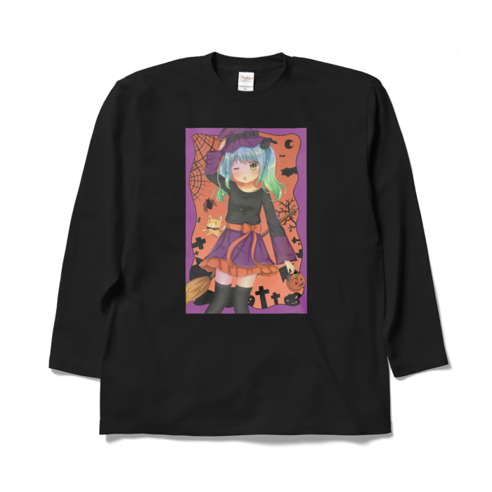 ロングスリーブTシャツ - XL - ブラック