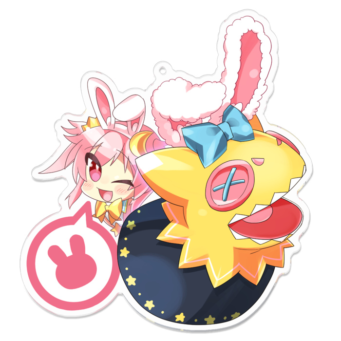 アクリルキーホルダー - 100 x 100 (mm)