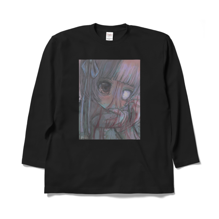 ロングスリーブTシャツ - XL - ブラック