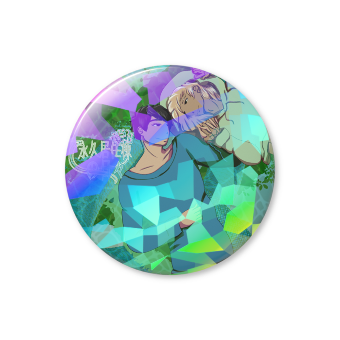 ホログラム缶バッジ - 44mm