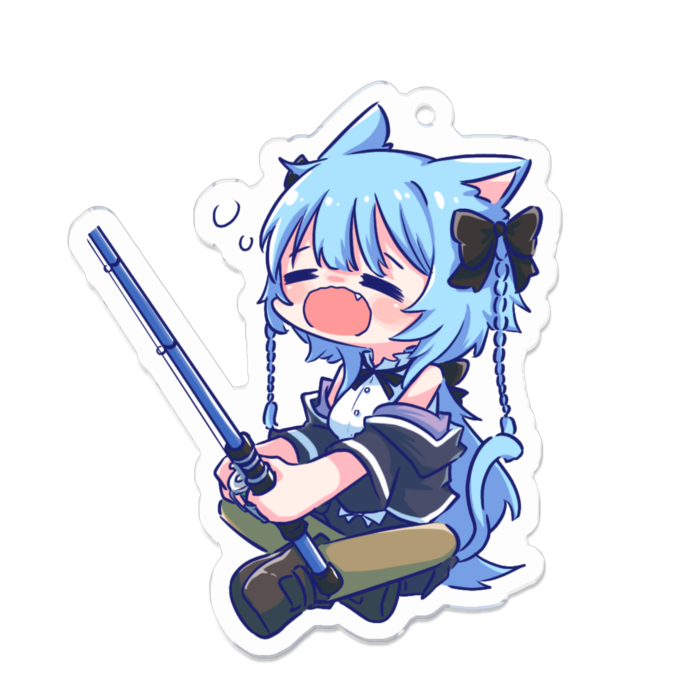 アクリルキーホルダー - 70 x 70 (mm)