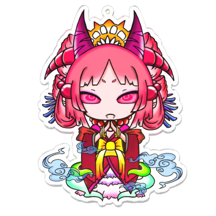 アクリルキーホルダー - 100 x 100 (mm)