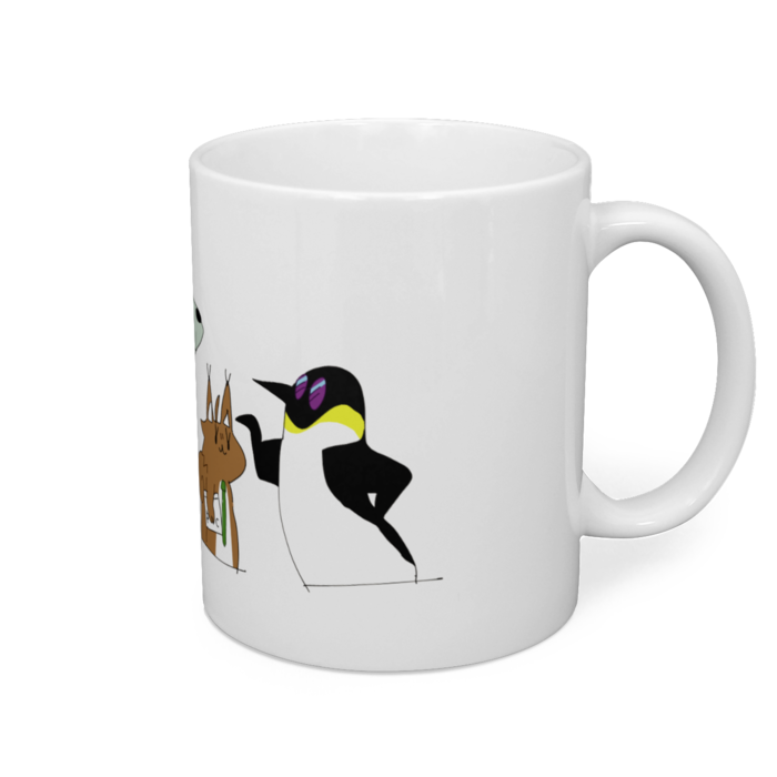 マグカップ - 直径 8 cm / 高さ 9.5 cm