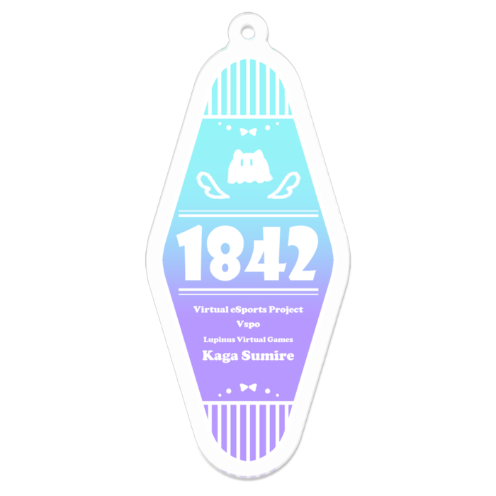 アクリルキーホルダー(コーティング) - 70 x 70 (mm)