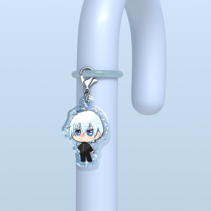 めじるしチャーム - 30 × 30mm【さちこ】ラメ