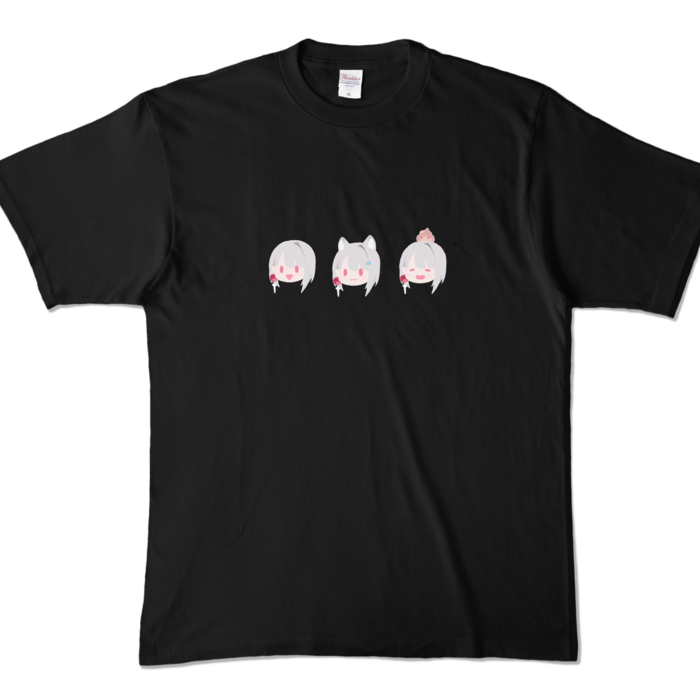 カラーTシャツ - XL - ブラック (濃色)