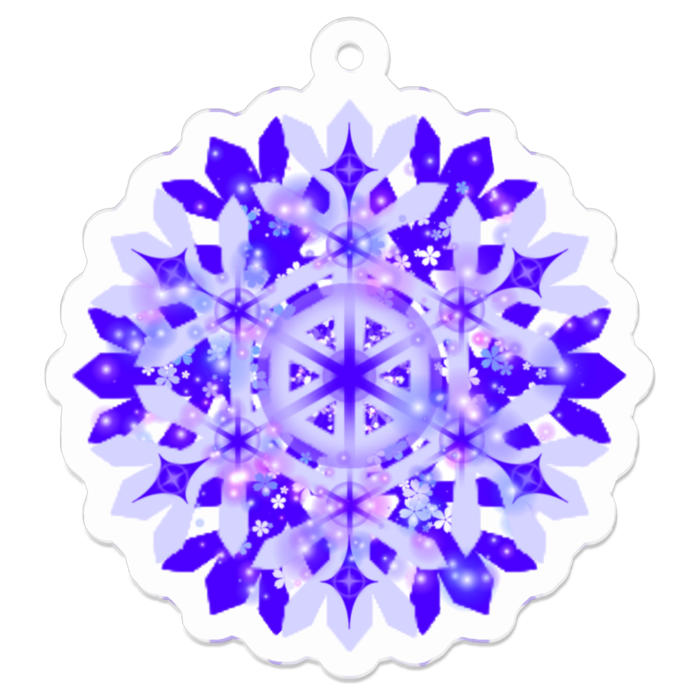 アクリルキーホルダー - 50 x 50 (mm)