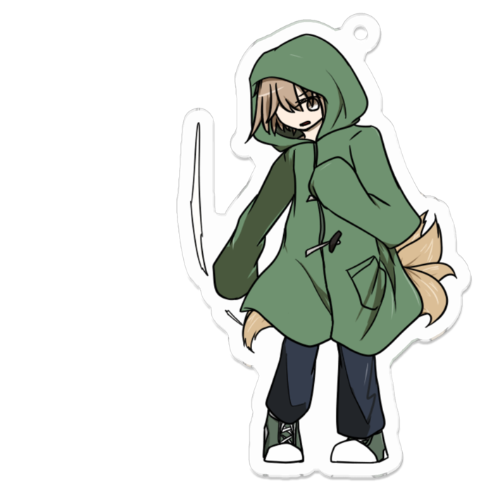 アクリルキーホルダー - 70 x 70 (mm)