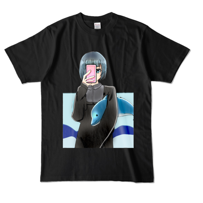 カラーTシャツ - L - ブラック (濃色)