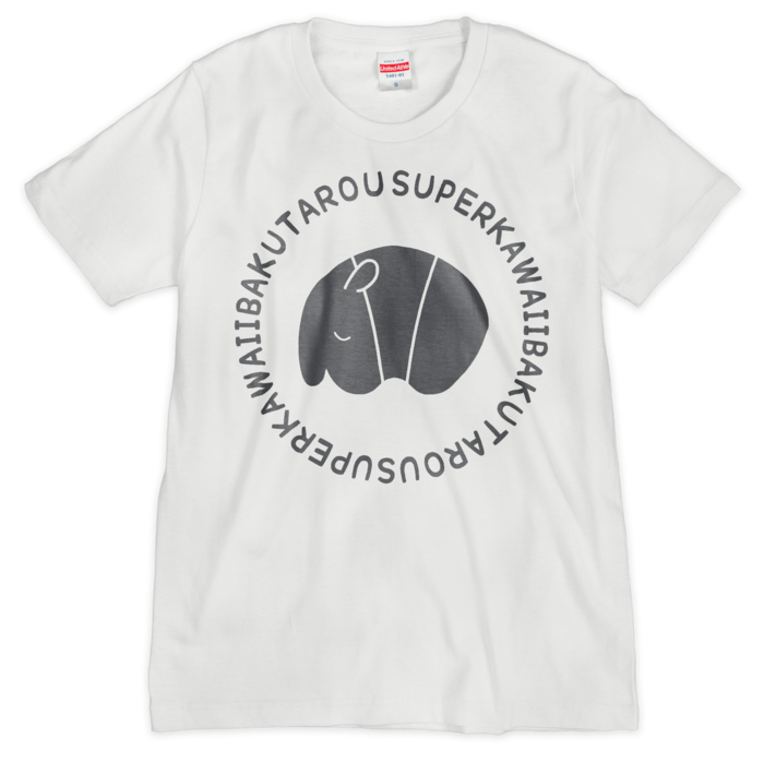 Tシャツ - S - 白(シルクスクリーン印刷)