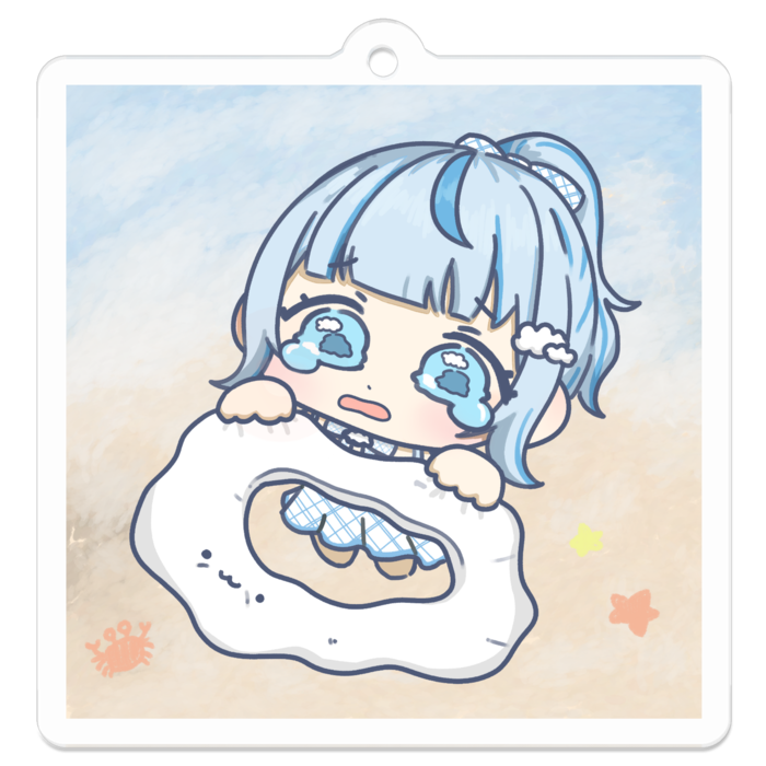 アクリルキーホルダー - W50 × 50mm 以内