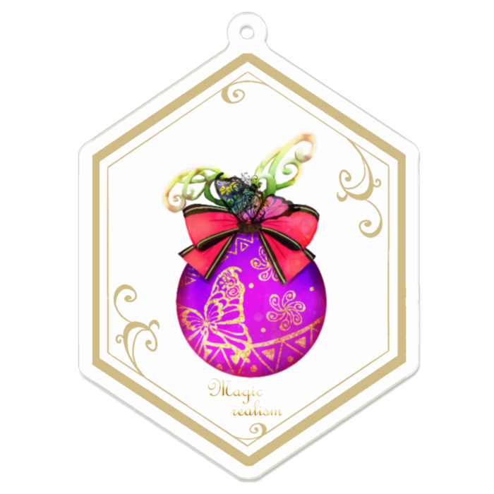 アクリルキーホルダー - 70 x 70 (mm)