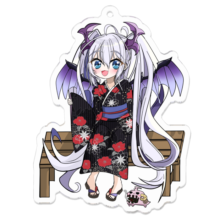 アクリルキーホルダー - 70 x 70 (mm)