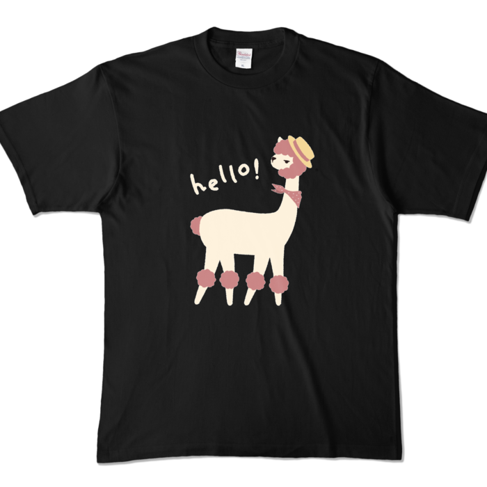 カラーTシャツ - XL - ブラック (濃色)