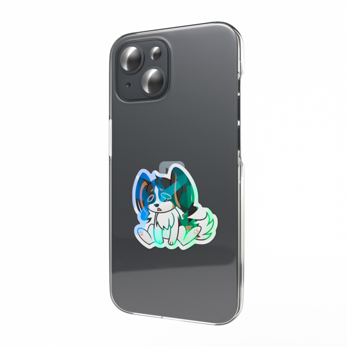 ホログラムスマホステッカー - 縦