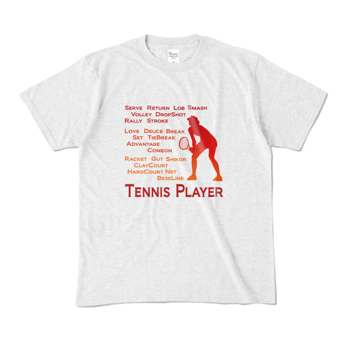 カラーTシャツ - M - アッシュ (淡色)