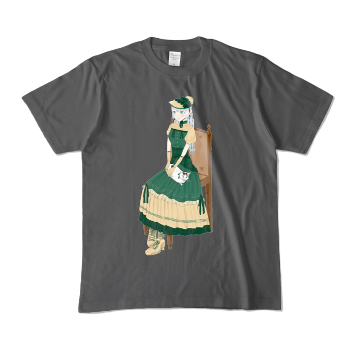 カラーTシャツ - M - チャコール (濃色)