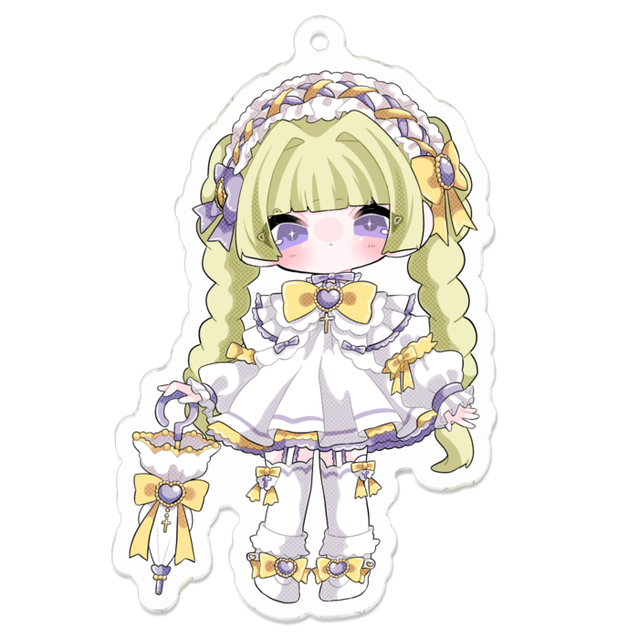 アクリルキーホルダー - 70 x 70 (mm)