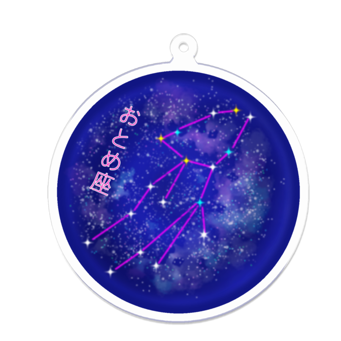 アクリルキーホルダー - 70 x 70 (mm)