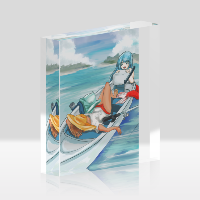 アクリルブロック - 100x100mm