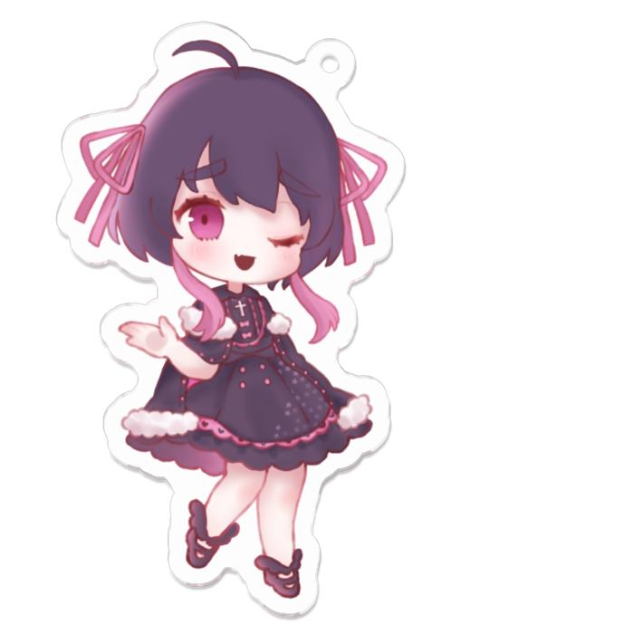 アクリルキーホルダー - 70 x 70 (mm)