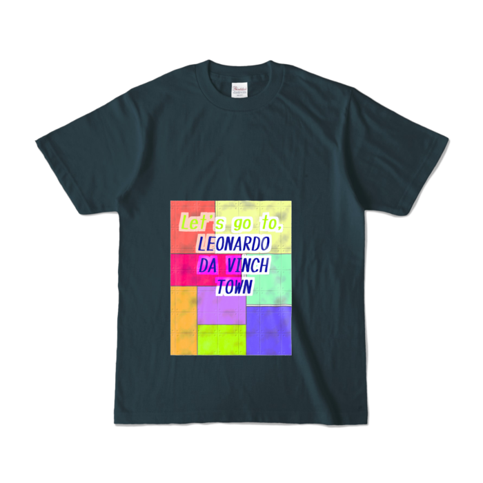 カラーTシャツ - S - デニム (濃色)