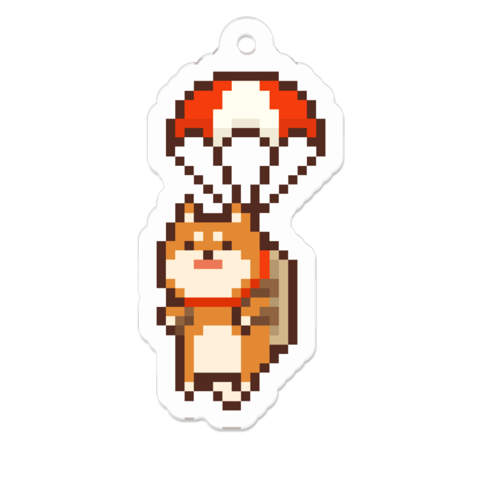 アクリルキーホルダー - 50 x 50 (mm)