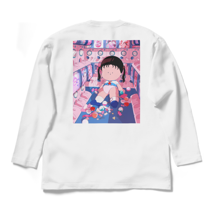 ロングスリーブTシャツ - L - ホワイト