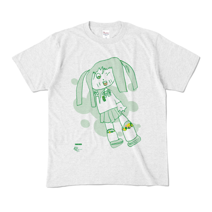 カラーTシャツ - M - アッシュ (淡色)