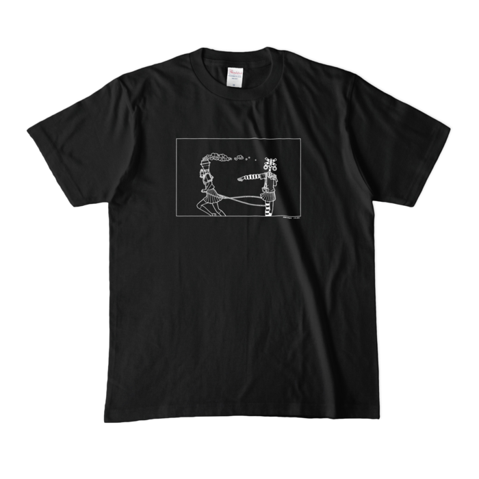 カラーTシャツ(濃色) - M - ブラック