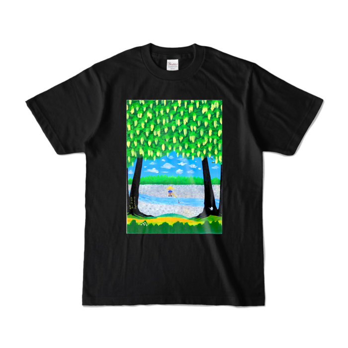 カラーTシャツ - S - ブラック (濃色)