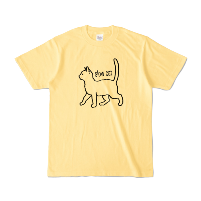 カラーTシャツ - S - ライトイエロー (淡色)