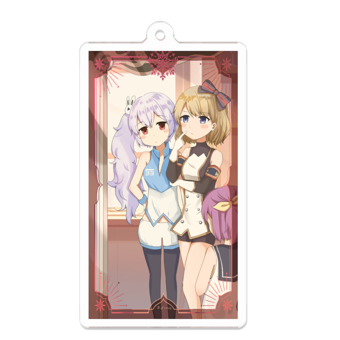 アクリルキーホルダー - 70 x 70 (mm)