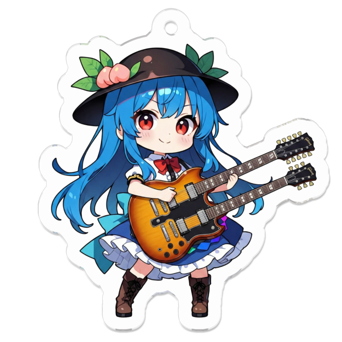 アクリルキーホルダー - 50 x 50 (mm)(キャラのみ)