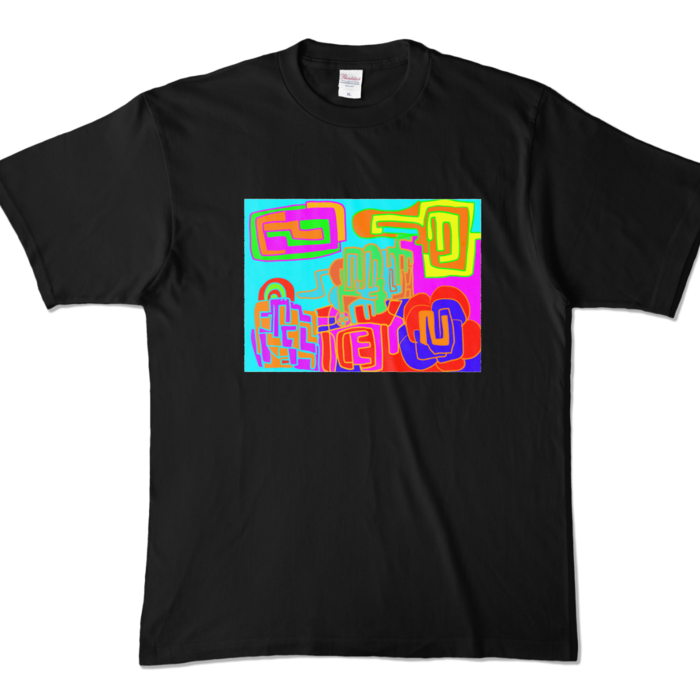 カラーTシャツ - XL - ブラック (濃色)