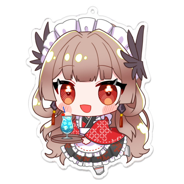 アクリルキーホルダー - 100 x 100 (mm)