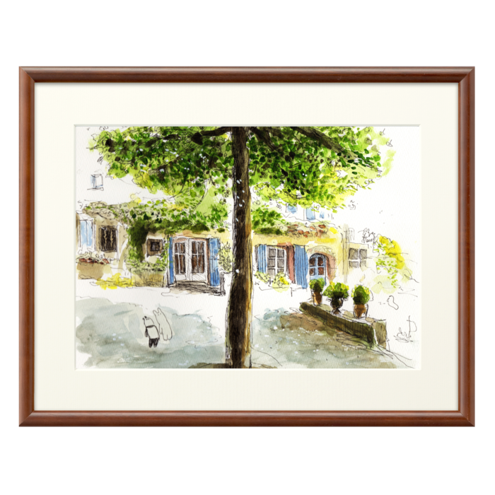 A3 - 額縁・ブラウン