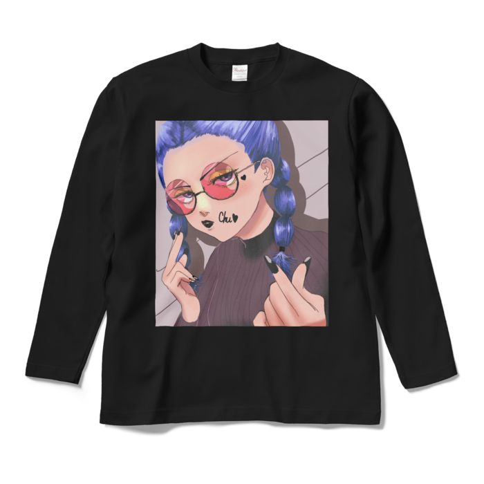 ロングスリーブTシャツ - M - ブラック