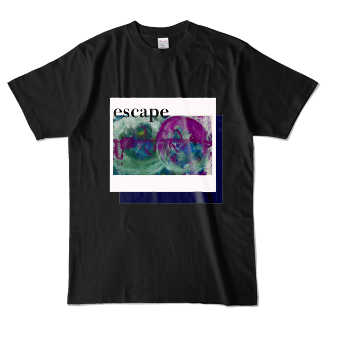 カラーTシャツ - L - ブラック (濃色)