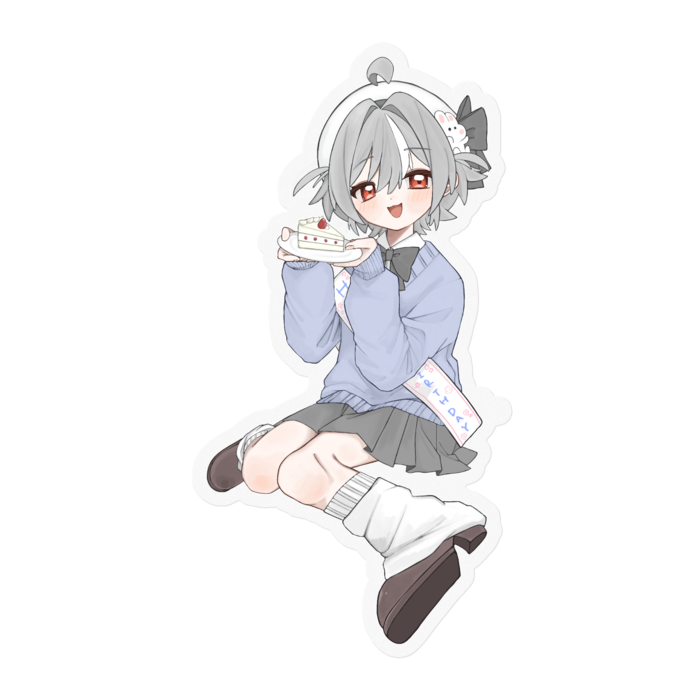 クリアステッカー