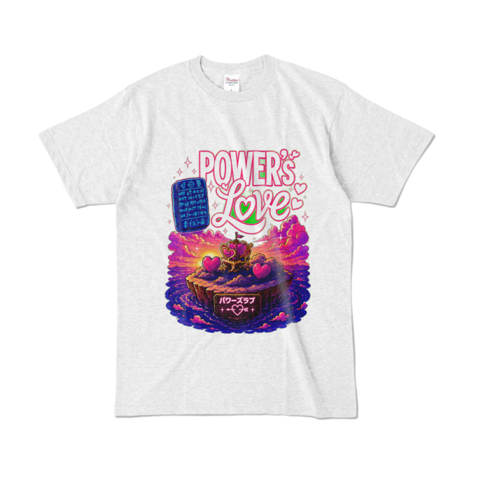 カラーTシャツ - L - アッシュ (淡色)