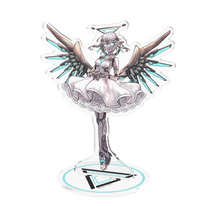 天使ちゃんアクリルフィギュア小 - 100x100mm