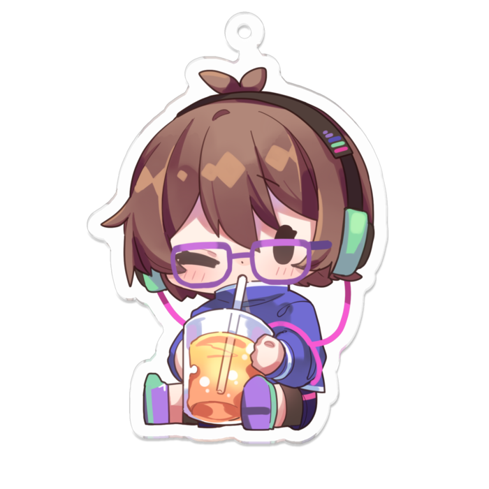 アクリルキーホルダー - 70 x 70 (mm)