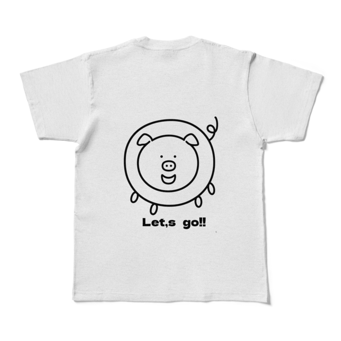 カラーTシャツ - M - アッシュ (淡色)