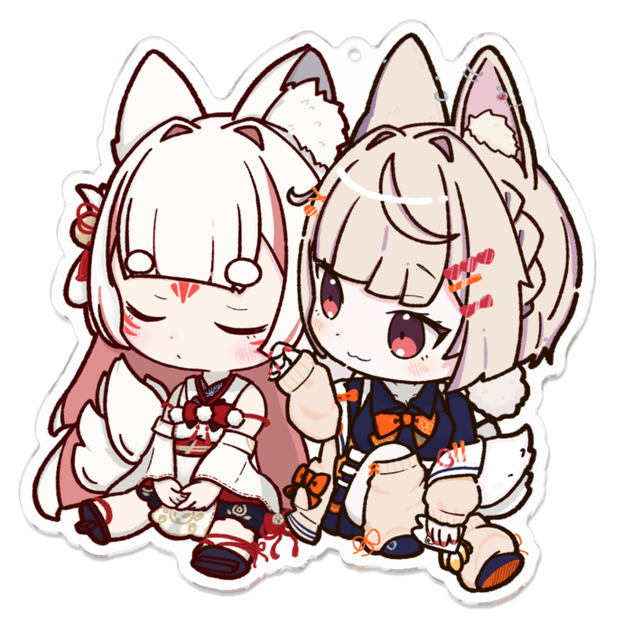 アクリルキーホルダー - 100 x 100 (mm)(1)