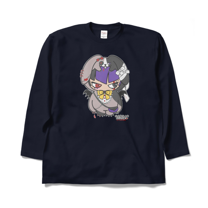 ロングスリーブTシャツ - XL - ネイビー