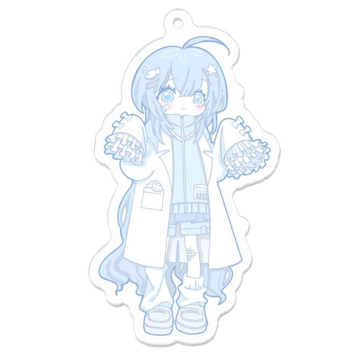 アクリルキーホルダー - 70 x 70 (mm)