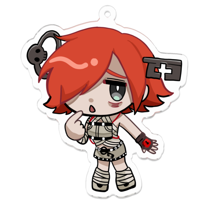 アクリルキーホルダー - 70 x 70 (mm)