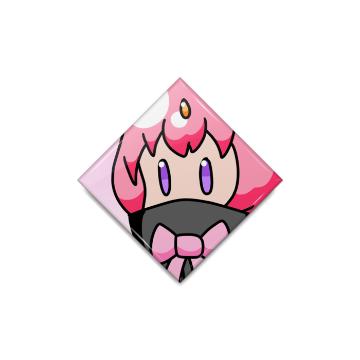 缶バッジ - ひし形40mm